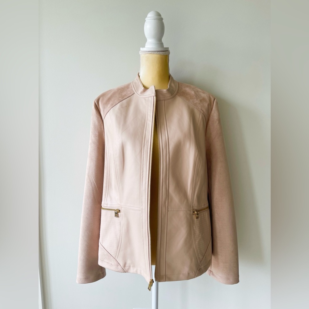 MARC NEW YORK women’s blush jacket size XL NWOT